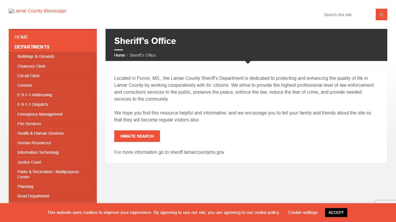 Sheriff’s Office Lamar County Mississippi